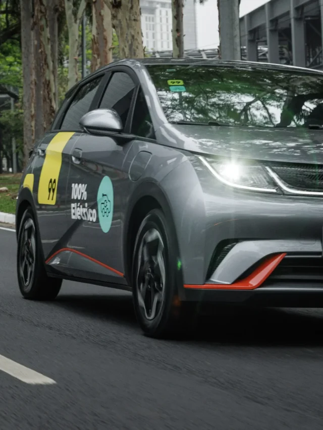 Os 5 melhores carros elétricos para 99 UBER e InDrive