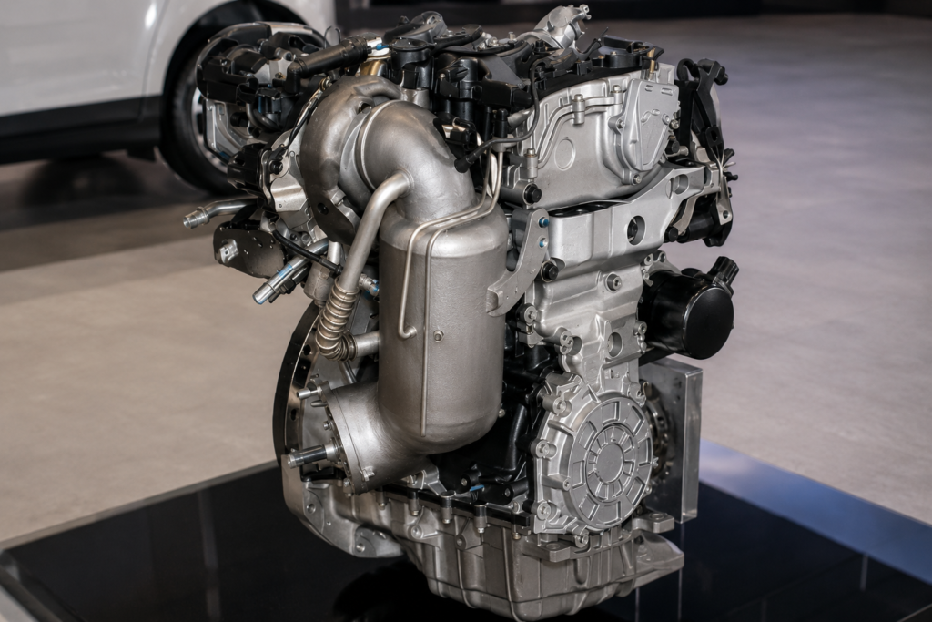 Dongfeng alcança 48,09% de eficiência em motor híbrido